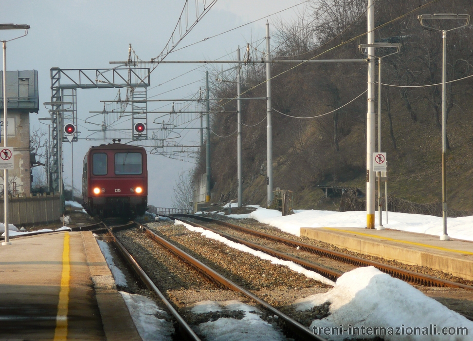 Treno  Cuneo - Nizza a Vernante