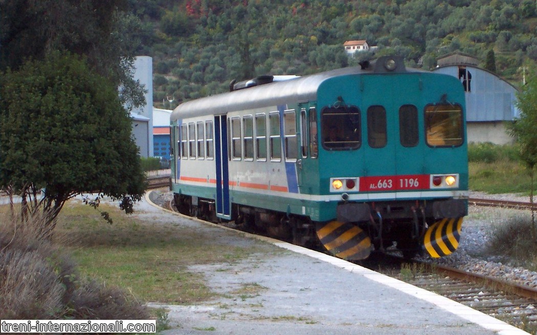 Treno Ventimiglia - Cuneo a Breil sur Roya