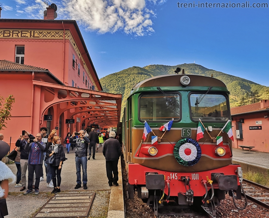 Treno Storico Ventimiglia - Cuneo a Breil sur Roya