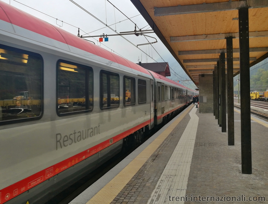 Treno EuroCity Monaco di Baviera - Bologna a Fortezza