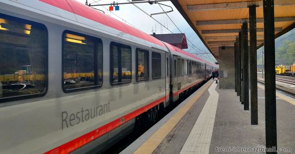 Treno Tilo per Bellinzona a Milano Centrale