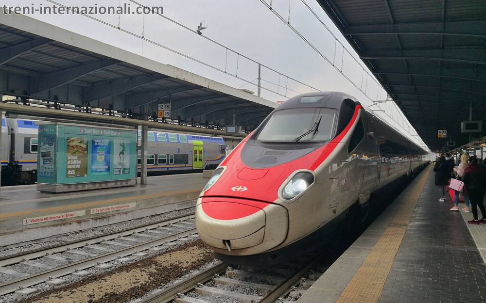 Treno EuroCity Venezia - Ginevra a Mestre