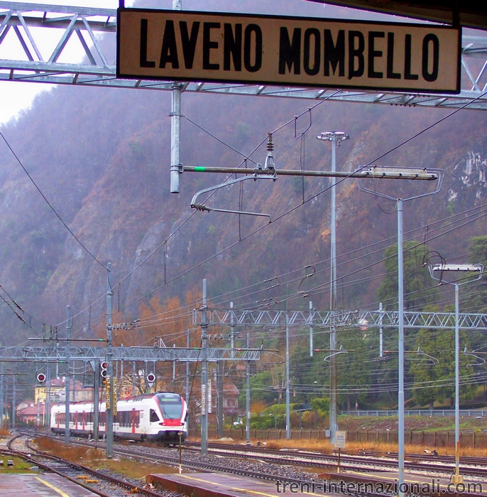 Treno Tilo Malpensa Aeroporto - Cadenazzo a Laveno Mombello