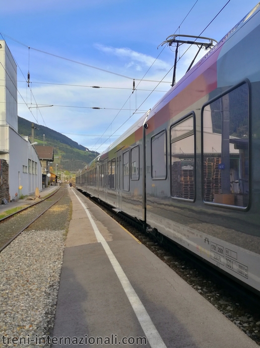 Treno regionale Lienz - Fortezza/Franzensfeste a Sillian