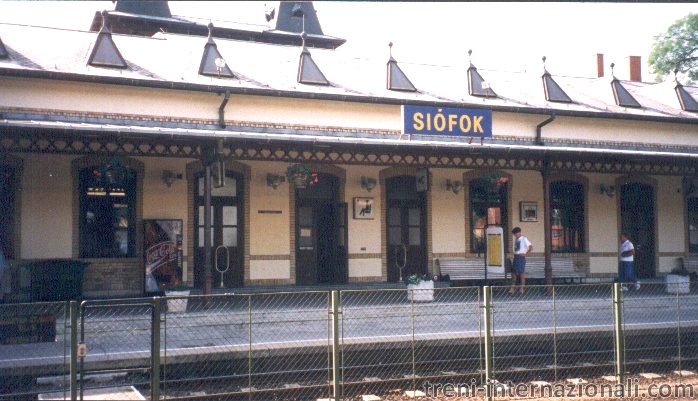 La stazione di Siofok
