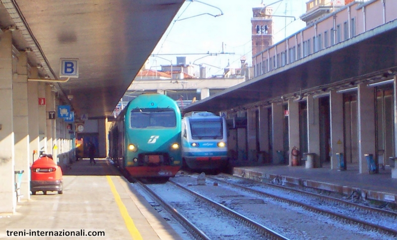 Il treno EuroCity "Casanova" Lubiana - Venezia