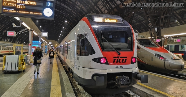 Treno Tilo a Milano