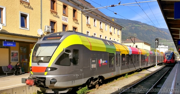 Treno per Fortezza a Lienz