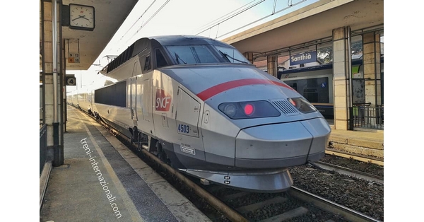 treno EuroCity TGV Parigi - Milano