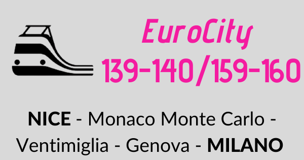 EuroCity 139-140/159-160 Nizza - Milano