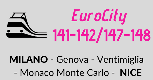 Treno EuroCity Thello Milano - Nizza