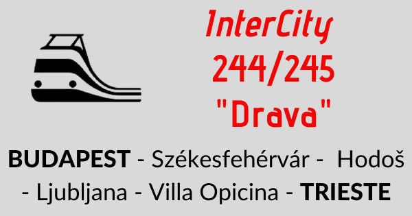 Treno InterCity "Drava"